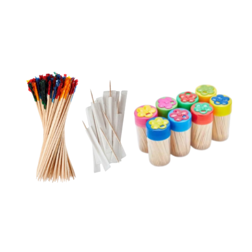 Bamboo Toothpick Frill