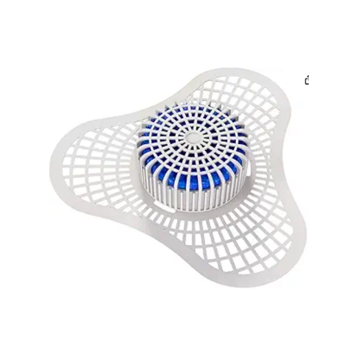 Urinal Screen with Bio Block - White (Size: 58x40x28cm)
