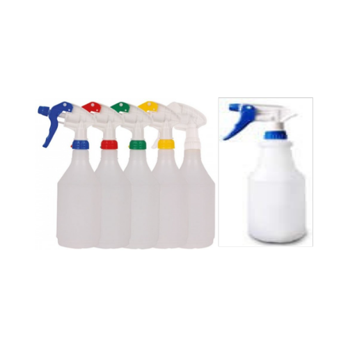 Spray Bottle 750ml with Trigger - White