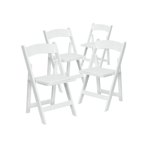 Resin Folding Chair (White)